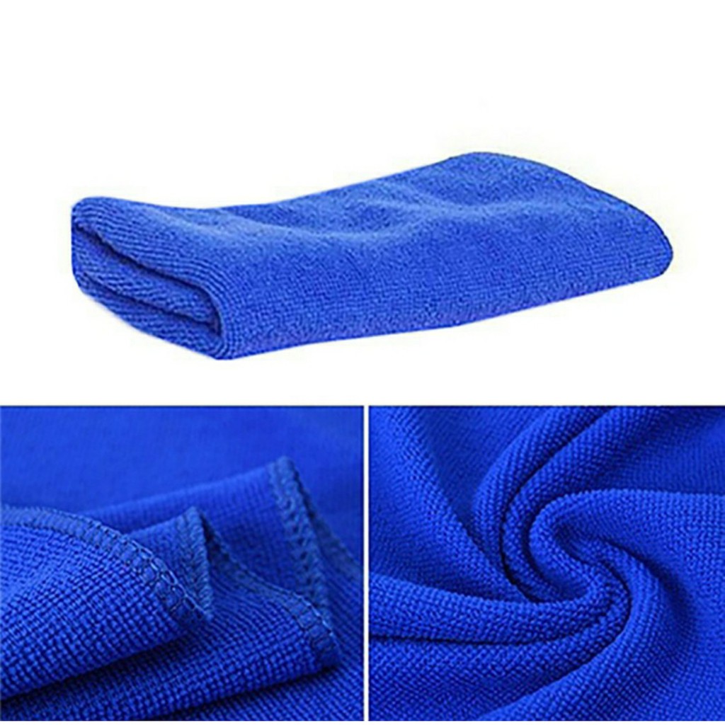 Khăn Microfiber đa năng mềm mịn DN2 LOẠI DẦY ĐẸP lau đầu tóc gội đầu salon lau tay lau xe lau kính 100% không sổ lông