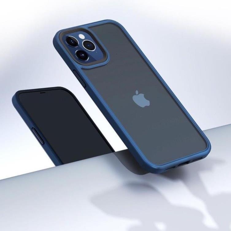 Ốp lưng nhám mờ Rock Guard Pro Matte IPhone 13 pro max , 13 pro 13 12 Pro Max / 12 Pro / 12 chống vân tay chống bám bẩn