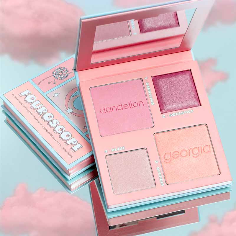 Bảng Phấn Má Fouroscope Air Goddess Cheek Palette