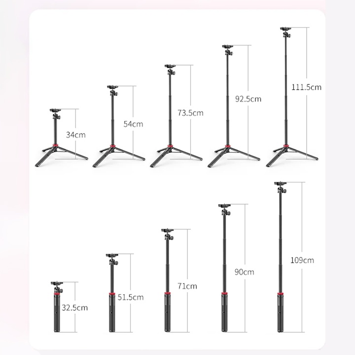 CHÂN GẮN ĐIỆN THOẠI QUAY TIKTOK ULANZI MT-44 V2 2023