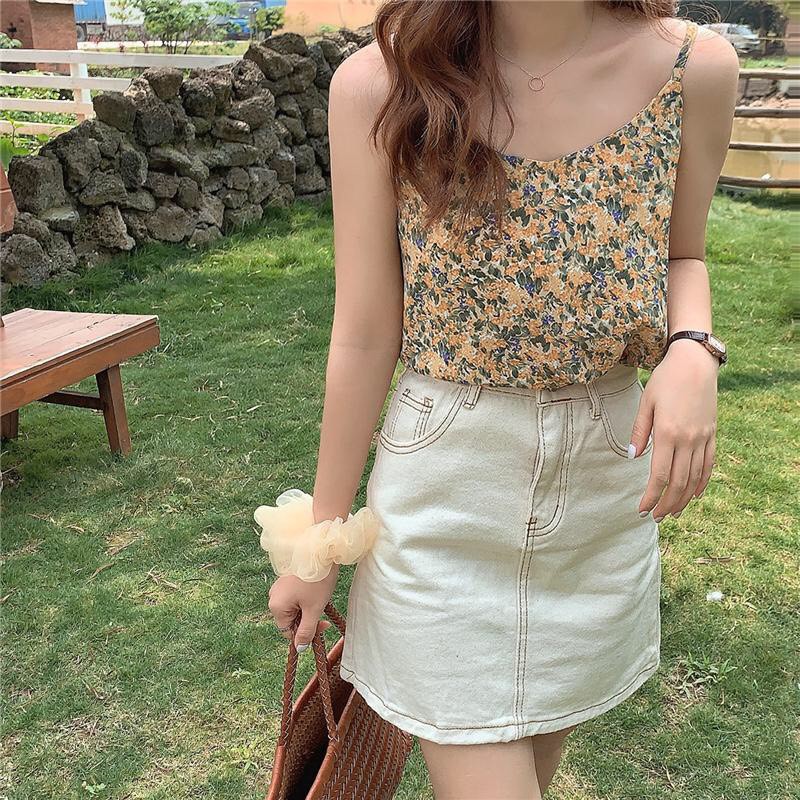 [Mã FAMAYWA giảm 10K đơn 50K] ÁO 2 DÂY HOA NHÍ CHẤT THÔ MÁT 🦋 Áo Hai Dây Nữ Hoa 3 Màu 🦋 | BigBuy360 - bigbuy360.vn