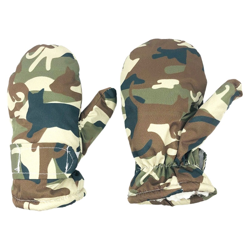 Bộ Găng Tay + Mũ Trượt Tuyết Chống Nước Ấm Áp Phù Hợp Cho Các Hoạt Động Ngoài