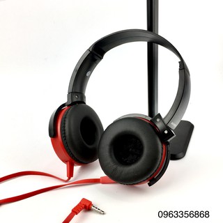 Tai Nghe Chụp Tai Extra Bass XB450AP Có Dây Có Micro Dùng Được Cho Điện Thoại Máy Tính Màu Sắc Cá Tính Âm Bass Đỉnh cao