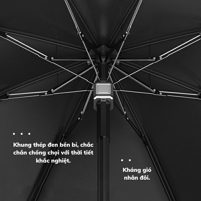 Dù (Ô) mini gấp gọn 8 thanh kèm bao đựng tiện lợi