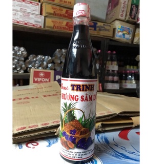 Sirô trinh sâm dứa hương hoa đậu biếc 650ml
