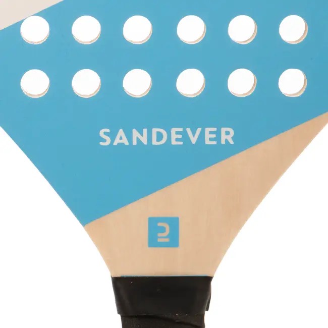 Bộ vợt tennis bãi biển Experience - Vàng Xanh dương MIRILIK