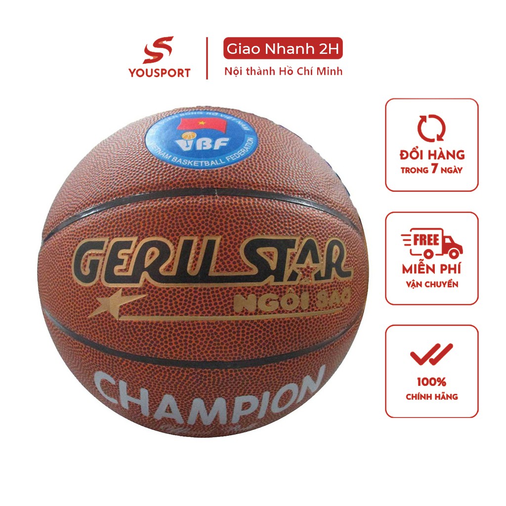 Quả Bóng Rổ GeruStar Champion S7 Chính Hãng