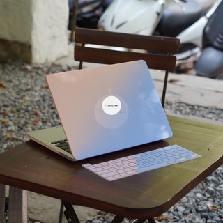 Ốp + Phủ Phím Mácbook Màu Ombre (Tặng Kèm Nút Chống Bụi + Bộ kẹp chống gãy sạc)