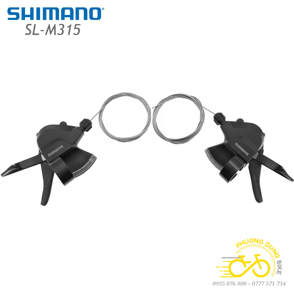 Tay đề bấm xả xe đạp SHIMANO SL-M315 - Hàng Chính Hãng