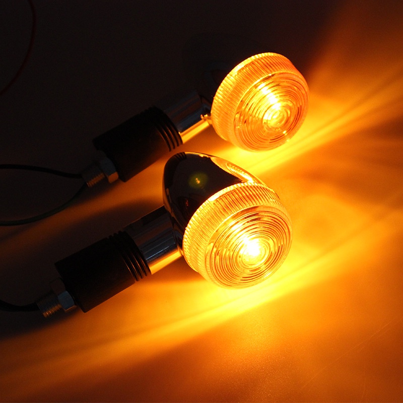 Cặp Xi nhan độ xe máy mô tô cafe racer retrol