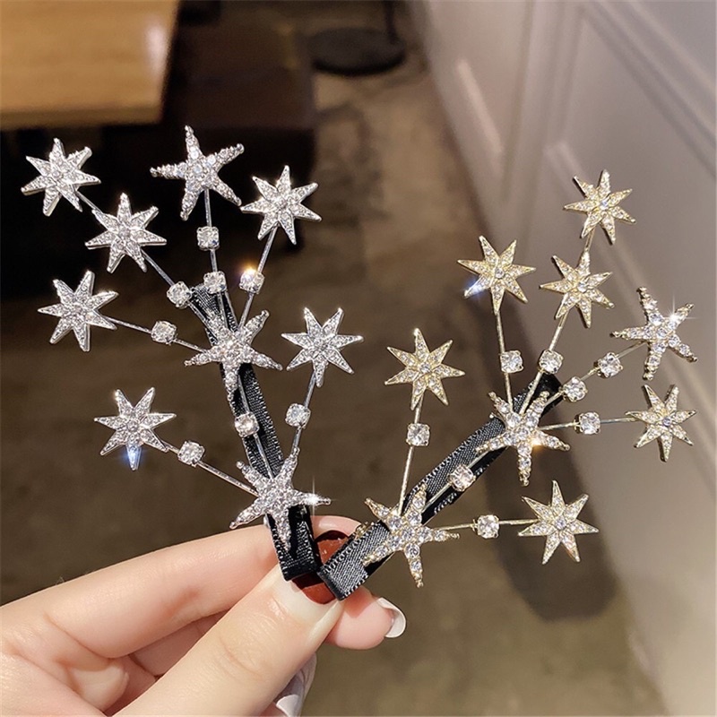 ✨Kẹp tóc đính đá chòm sao lấp lánh ✨