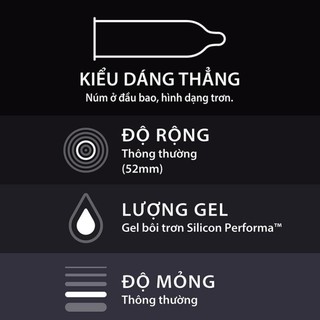 Bao Cao Su Durex Invisible Extra Thin Extra Sensitive Siêu Mỏng - Cảm Giác Chân Thật