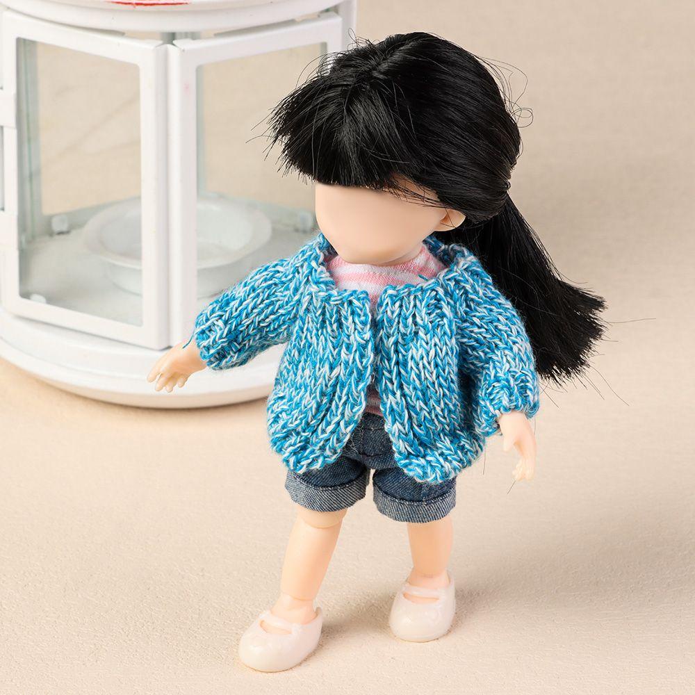 Áo Sweater Dệt Kim Mini Nhiều Màu Xinh Xắn Thời Trang Cho Búp Bê