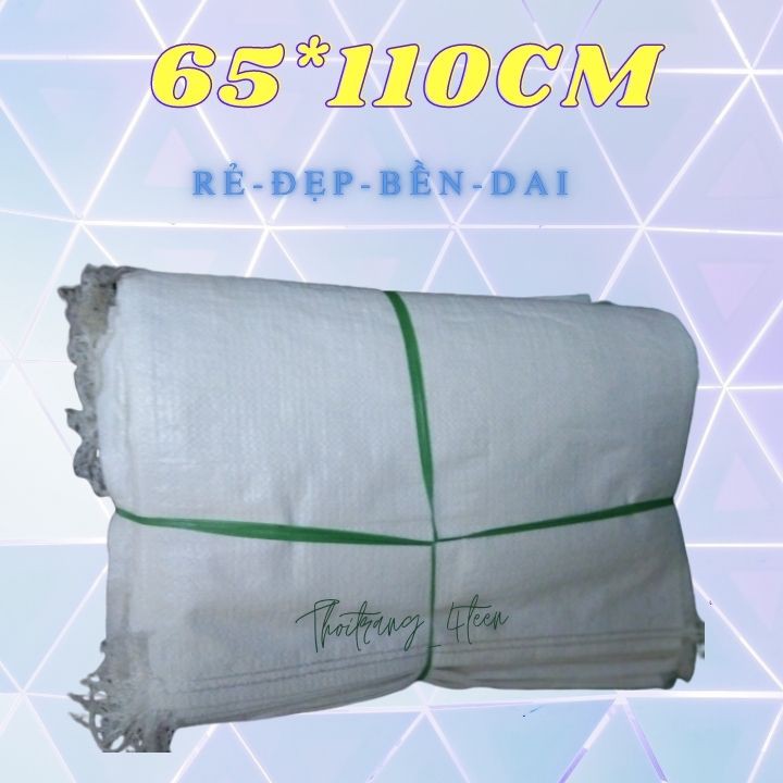 Bao tải dứa trắng loại tốt 65*110CM