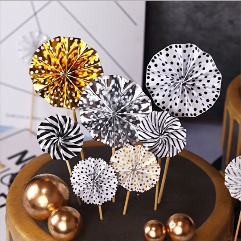 Phụ kiện trang trí bánh kem sinh nhật bằng acrylic hình bong bóng dễ thương