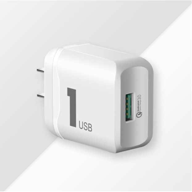 Cốc Sạc Nhanh Quick Charge 3.0 Rock T12 - 1 cổng USB
