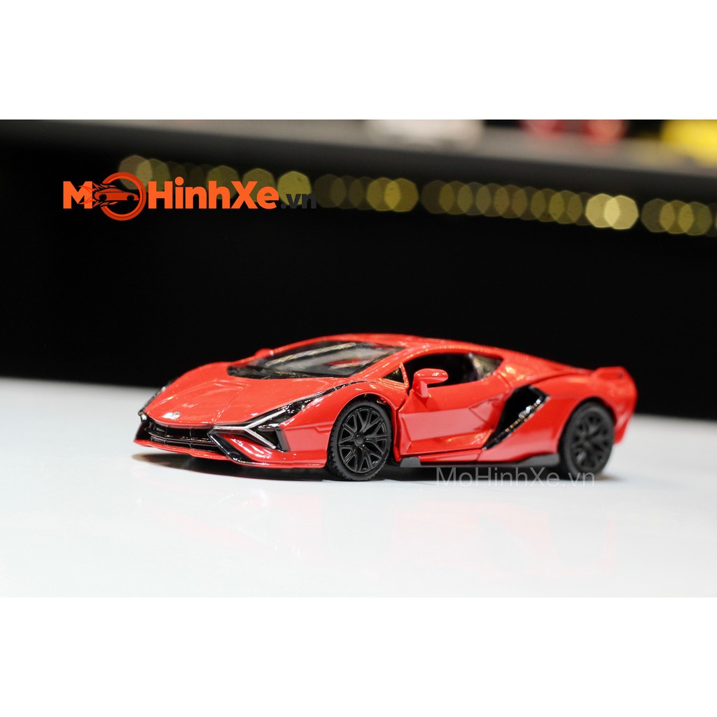 MÔ HÌNH XE LAMBORGHINI SIAN FKP 37 1:36 RMZ CITY