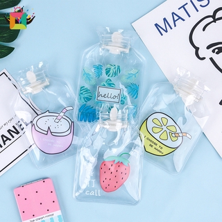 Túi Đựng Nước Nóng Trong Suốt Họa Tiết Hoạt Hình