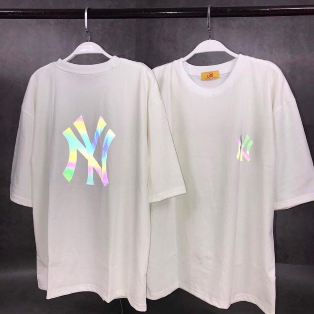 áo thun form rộng tay lỡ phản quang