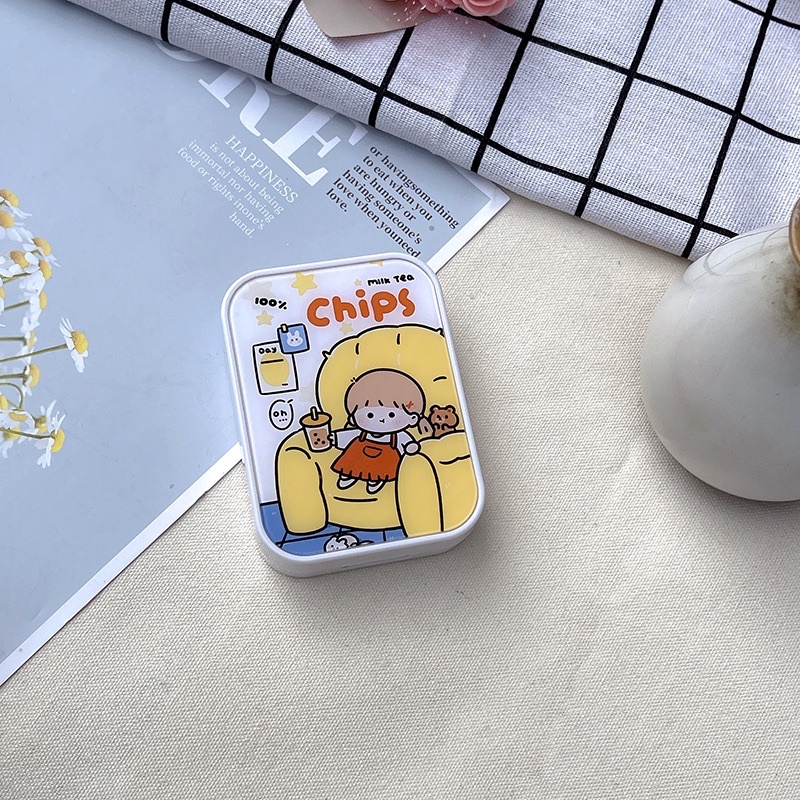 khay đôi dựng Lens nhóc kute