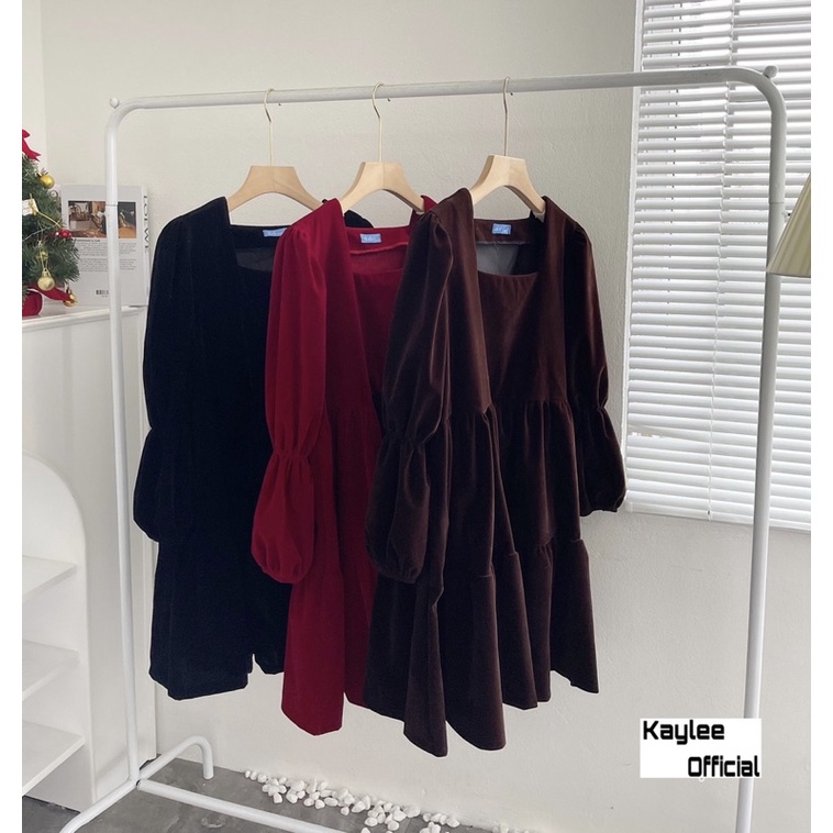 Váy Babydoll Basic Hàng Qc ảnh thật Kaylee | BigBuy360 - bigbuy360.vn