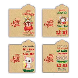 Sấp 10 bao lì xì 2020
