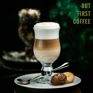 Ly cốc thủy tinh - [ Trà - Cafe ] - 280ml - Coffee yourself - [ 34.3003 ]