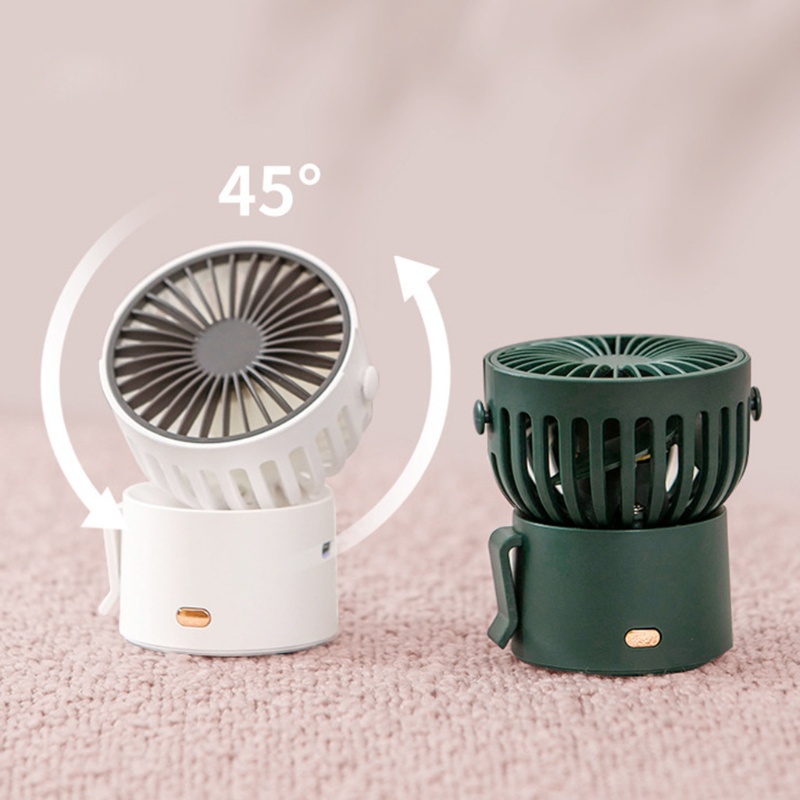 Quạt đeo cổ mini sạc USB 3 tốc độ tùy chỉnh tiện dụng cho gia đình/ văn phòng