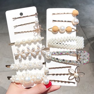 Kẹp Tóc Hoa Lá Vintage Sam Handmade K001