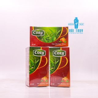 Trà Cozy túi lọc đủ mùi hộp 50g (25 gói)