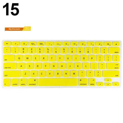 Tấm phủ bảo vệ bàn phím Apple MacBook Air Pro 13/15/17 inches