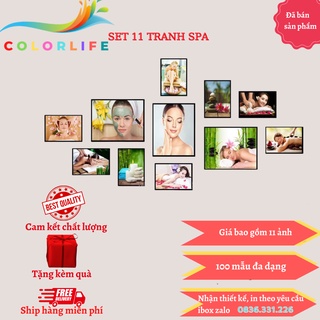 BỘ TRANH ẢNH SPA PHUN XĂM DÁN TƯỜNG TRANG TRÍ DECOR SPA PHUN XĂM ĐẸP NỔI BẬT 3D -CEO6 MOKOSA FL111 ÁNH DƯƠNG