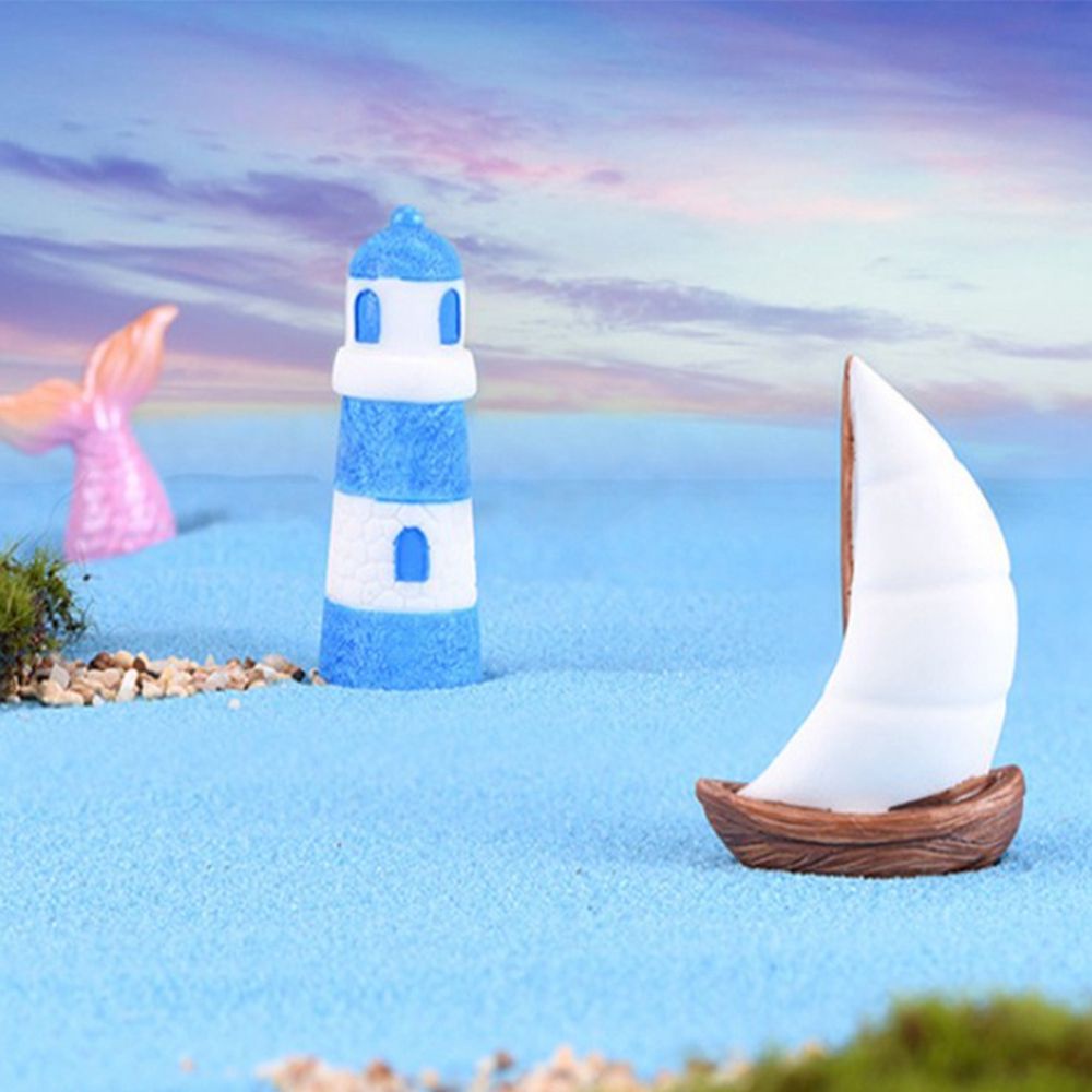 YIYU 1 mô hình cá voi hoạt hình dễ thương dùng trang trí tiểu cảnh