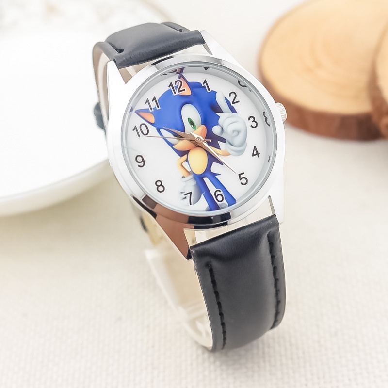 Đồng Hồ Đeo Tay Điện Tử Dây Vải In Hoạt Hình Đáng Yêu Dành Cho Trẻ