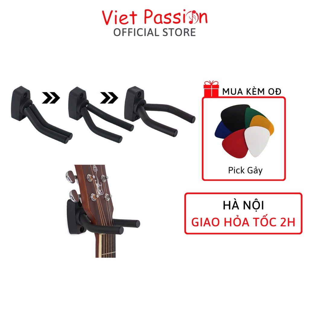 Móc treo đàn guitar, móc treo đàn ukulele, guitar nhỏ gọn chất lượng Viet Passion