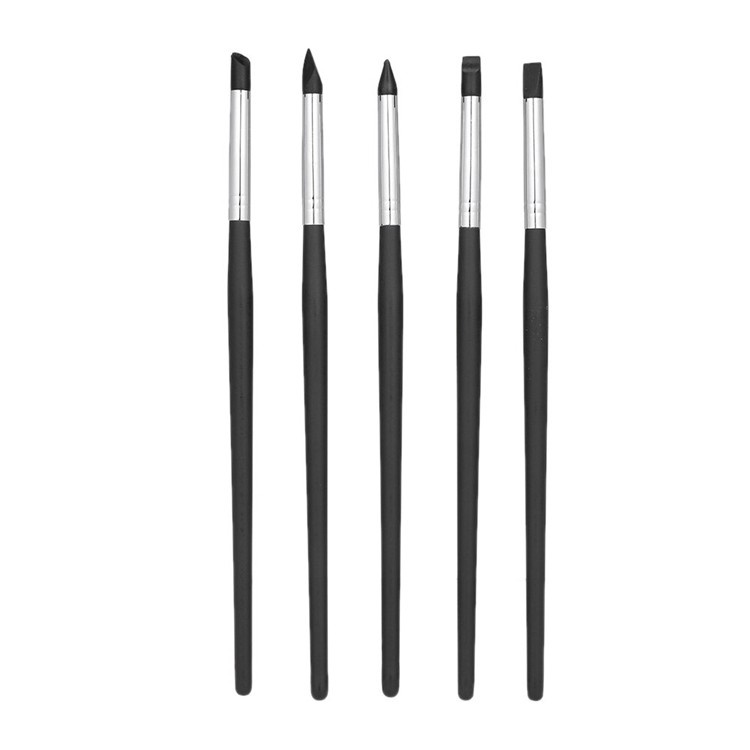 Set 5 Bút Silicone Điêu Khắc Răng Chuyên Dụng Cho Nha Khoa