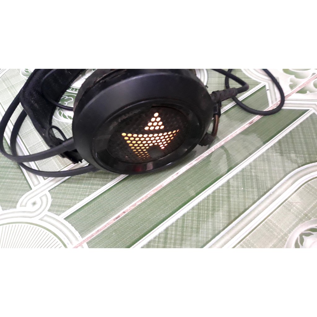 Tai nghe Gaming Zidli ZH6 7.1 Led USB Black thanh lý ve chai máy vi tính cũ | BigBuy360 - bigbuy360.vn