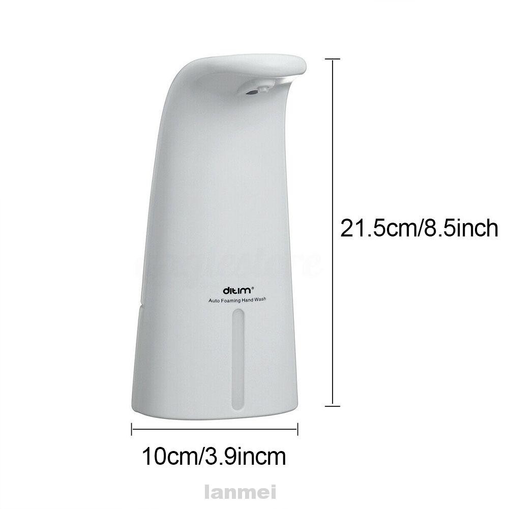 250ml Touchless Modern Household Office ABS Battery Operated Wall Mounted IR Sensor Hands Free Automatic Soap Dispenser