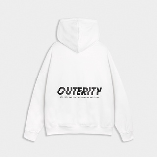 Áo khoác hoodie 194 Shop vải nỉ co dãn, dày dặn mềm mịn form rộng - Outerity Signature