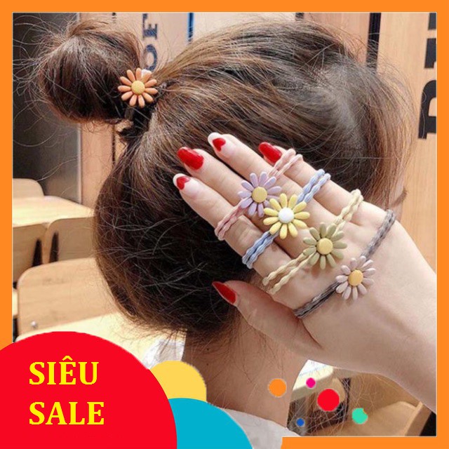 DÂY BUỘC TÓC NỮ |DÂY BUỘC TÓC HOA CÚC