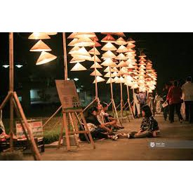 Nón lá trang trí ngoài trời