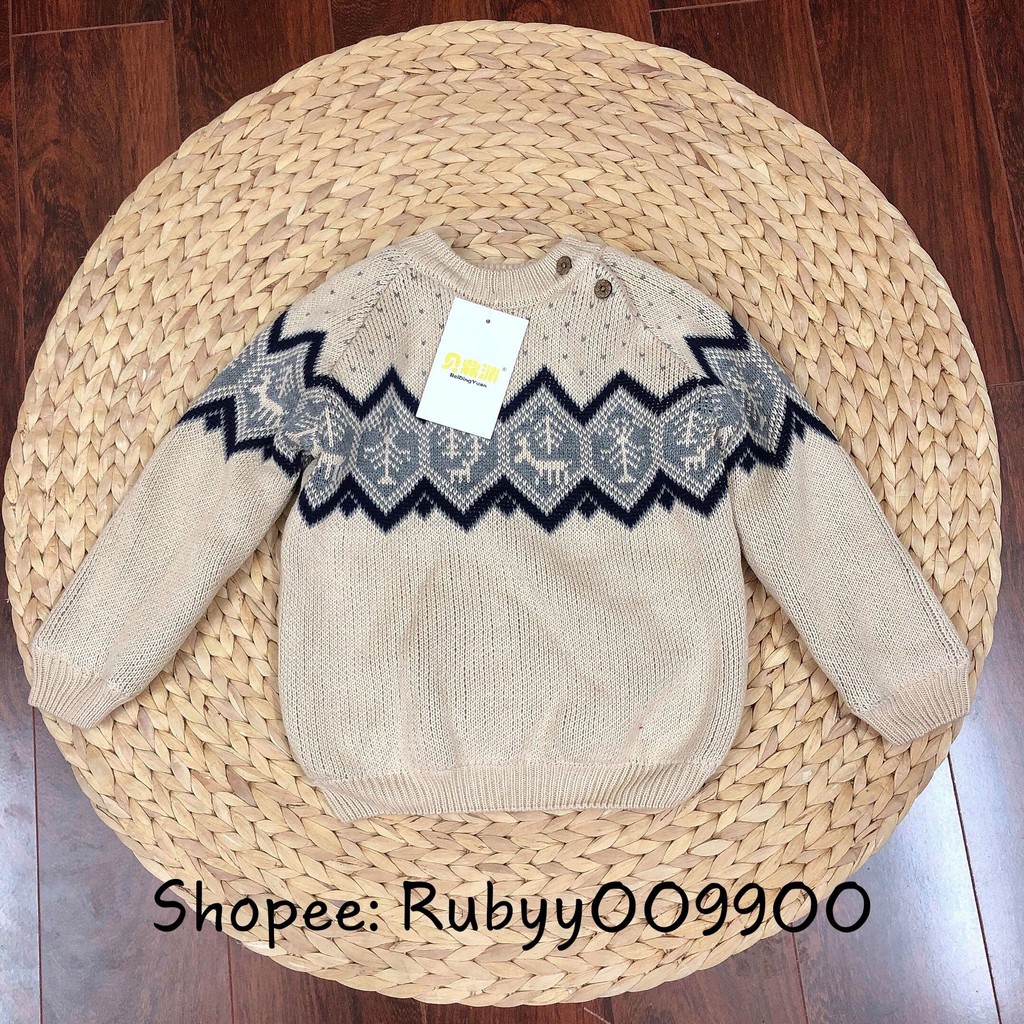 Áo len lót lông bé trai bé gái