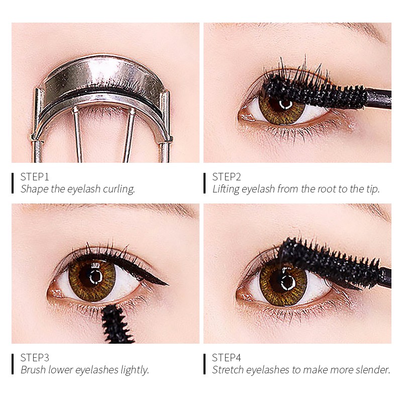 LAIKOU Mascara Black Brown Lifted Thick Long Lasting 8g | BigBuy360 - bigbuy360.vn