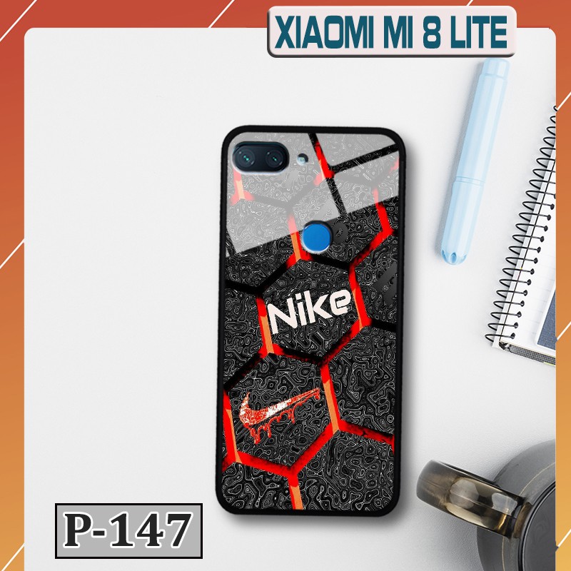 [Mã ELORDER5 giảm 10k đơn 20k] Ốp Xiaomi Mi 8 Lite - lưng kính in hình 3D