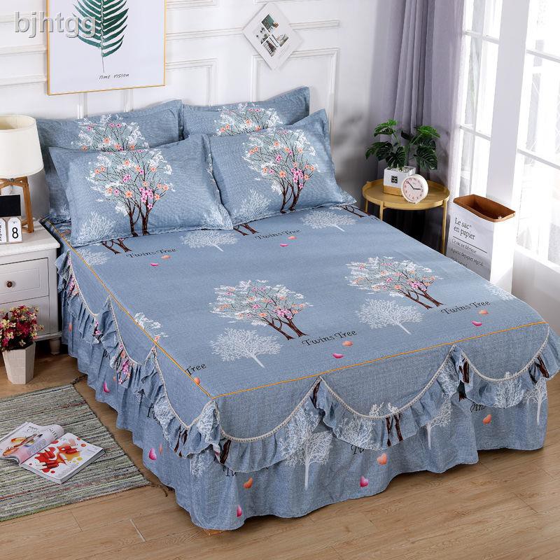 Bộ Chăn Ga Và Vỏ Gối Phong Cách Hàn Quốc Xinh Xắn 1.2 / 1.5 / 1.8m 2.0m