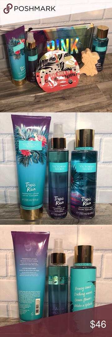 Xịt Dưỡng Thể Body Mist Victoria’S Secret Tropic Rain +jɥȽÿ08+