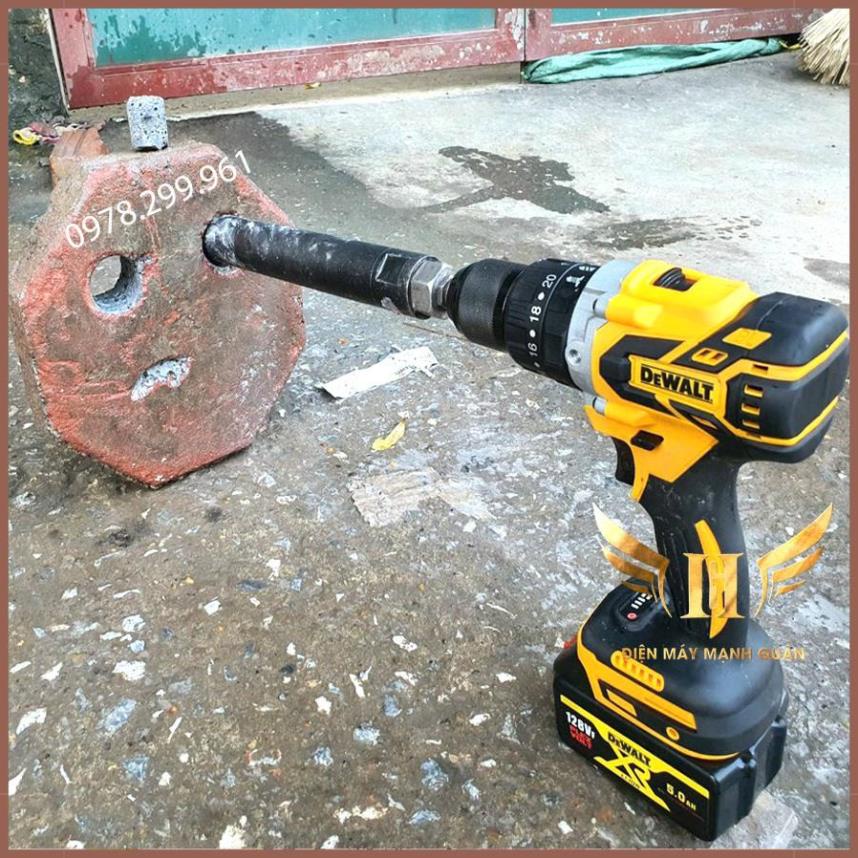 Máy Khoan Pin De.WaLT 118V, Máy Bắn Vít Động Cơ Không Chổi Than, 3 Chức Năng Có Búa, Tặng Bộ Phụ Kiện Như Hình