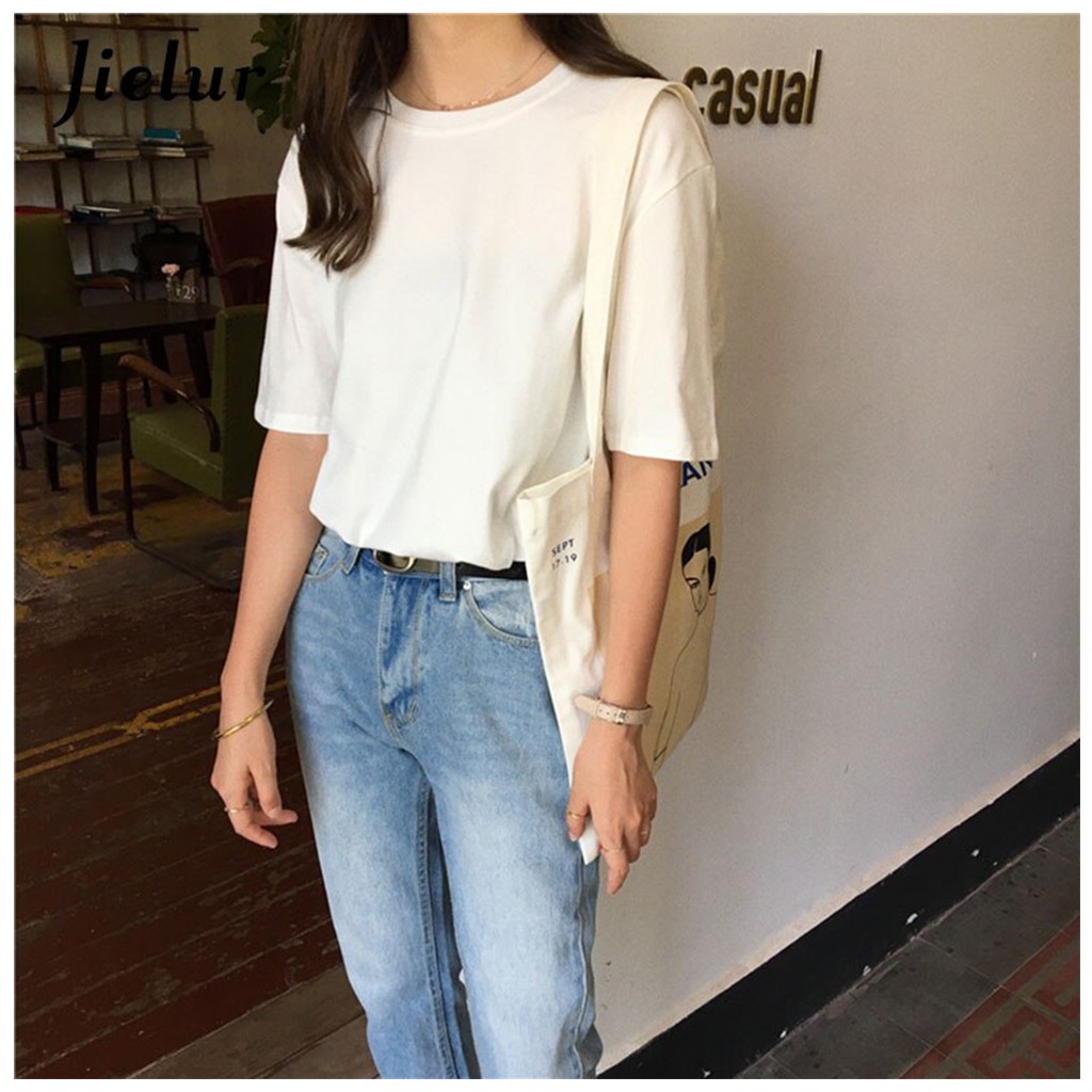 Áo thun nữ UNISEX Basic Tee trơn ( áo trơn không in )