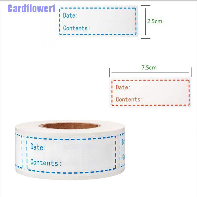 Miếng Dán Đánh Dấu Ngày Và Thức Ăn Trong Tủ Lạnh