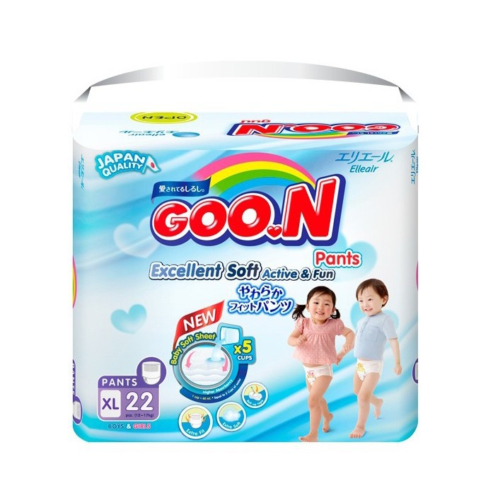 (Mua 2 tặng 1) - bỉm Goon slim NB48/M38/M32/L26/L32/XXl20